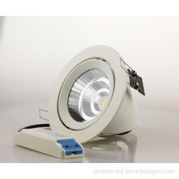 2014 cob gimbal led downlighting  for shop center